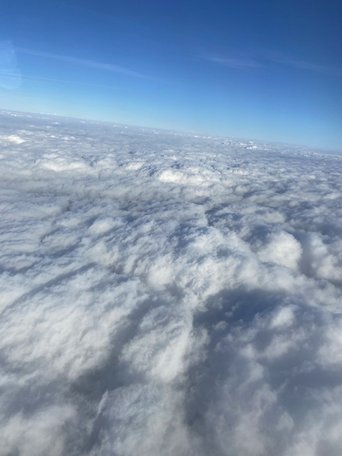 View from above the clouds